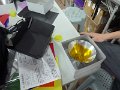 同學們學習以色紙、玻璃紙製作光影寶盒